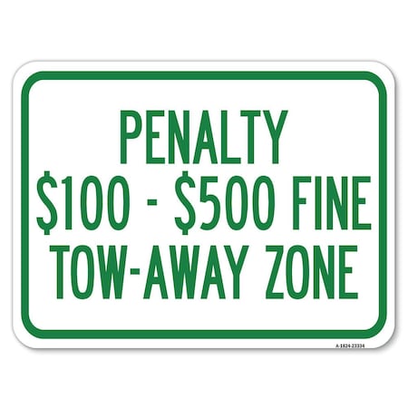 Signmission Safety Sign, 18 in Height, Aluminum, 23334 A-1824-23334